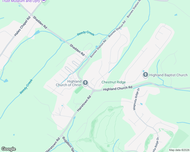 map of restaurants, bars, coffee shops, grocery stores, and more near 488 Highland Church Road in Johnson City
