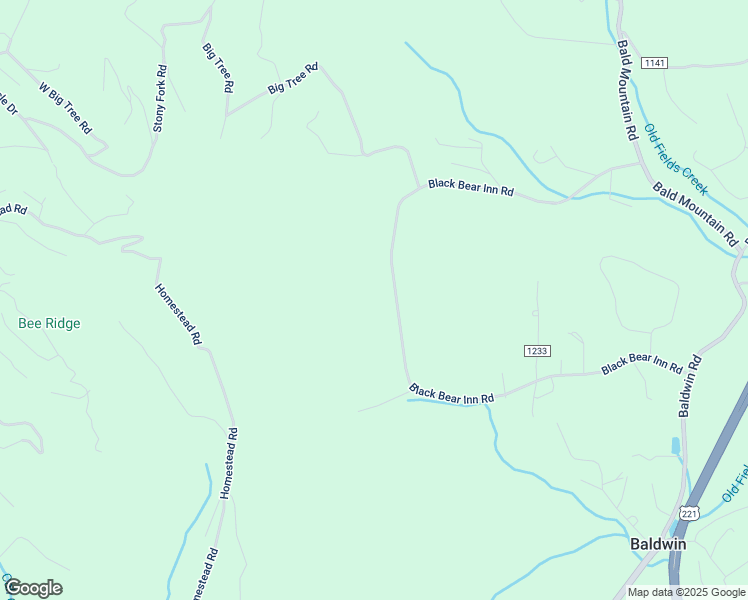 map of restaurants, bars, coffee shops, grocery stores, and more near 1015 Black Bear Inn Road in West Jefferson