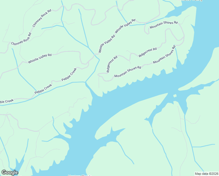 map of restaurants, bars, coffee shops, grocery stores, and more near 2061 Mountain Shores Road in New Tazewell