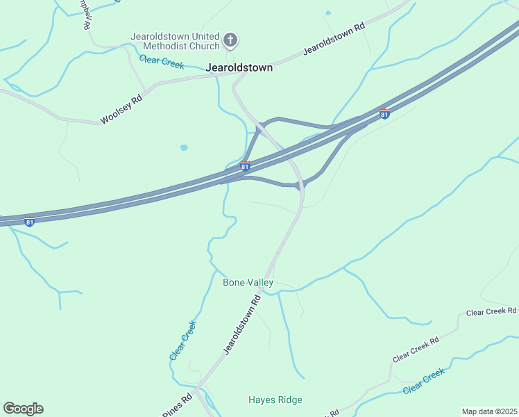 map of restaurants, bars, coffee shops, grocery stores, and more near 125 Apricot Lane in Chuckey