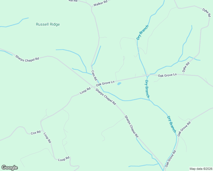 map of restaurants, bars, coffee shops, grocery stores, and more near 212 Oak Grove Lane in Sharps Chapel