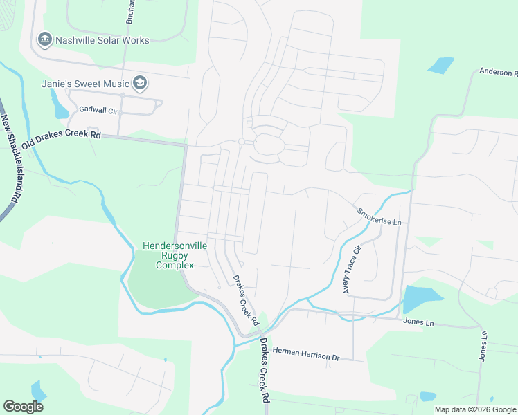 map of restaurants, bars, coffee shops, grocery stores, and more near 187 Ashington Circle in Hendersonville