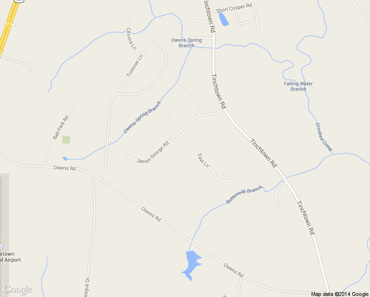 map of restaurants, bars, coffee shops, grocery stores, and more near 128 East Lane in Jamestown