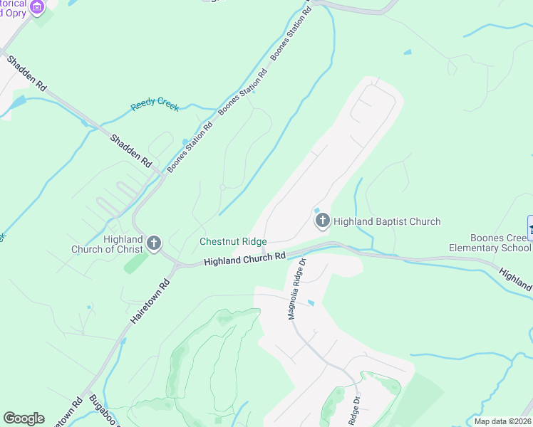 map of restaurants, bars, coffee shops, grocery stores, and more near 209 Michaels Ridge Boulevard in Johnson City