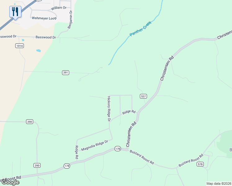 map of restaurants, bars, coffee shops, grocery stores, and more near 52 Pine Cone Drive in Mountain Home