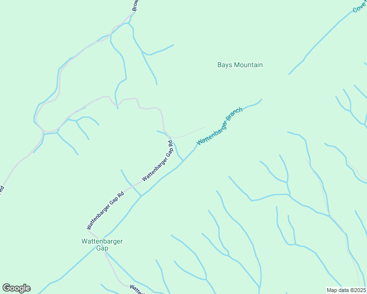map of restaurants, bars, coffee shops, grocery stores, and more near 2224 Wattenbarger Gap Road in Greeneville