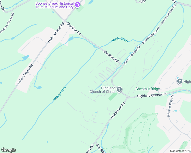 map of restaurants, bars, coffee shops, grocery stores, and more near 144 Ridgetop Drive in Johnson City