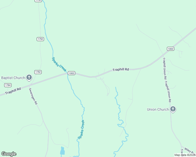 map of restaurants, bars, coffee shops, grocery stores, and more near 12544 Traphill Road in Traphill