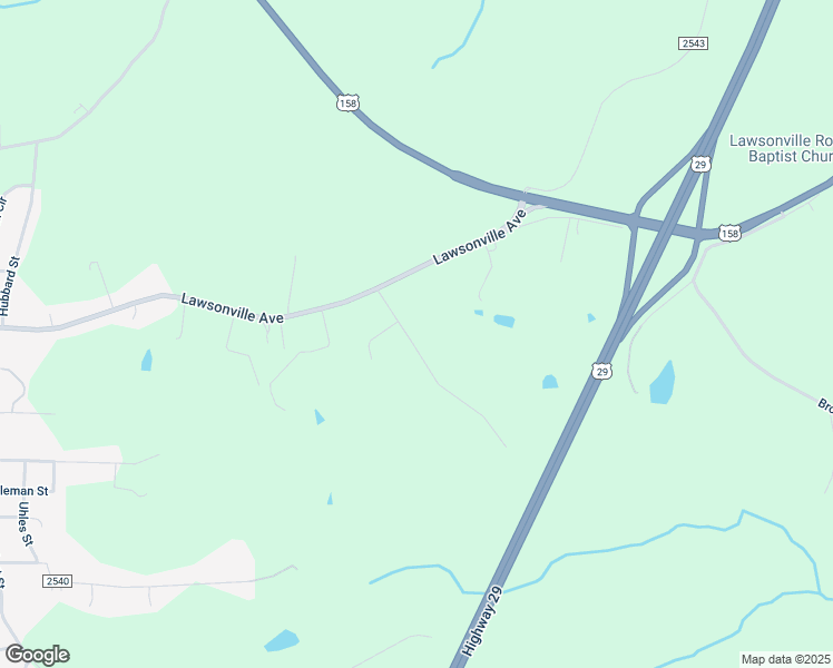 map of restaurants, bars, coffee shops, grocery stores, and more near 607 Mangum Road in Reidsville
