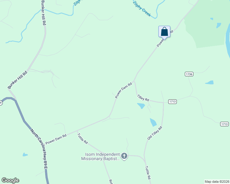 map of restaurants, bars, coffee shops, grocery stores, and more near 1347 Power Dam Road in Walnut Cove
