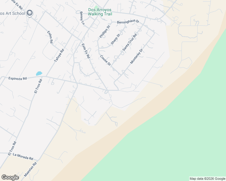 map of restaurants, bars, coffee shops, grocery stores, and more near 532 Espinoza Road in Taos