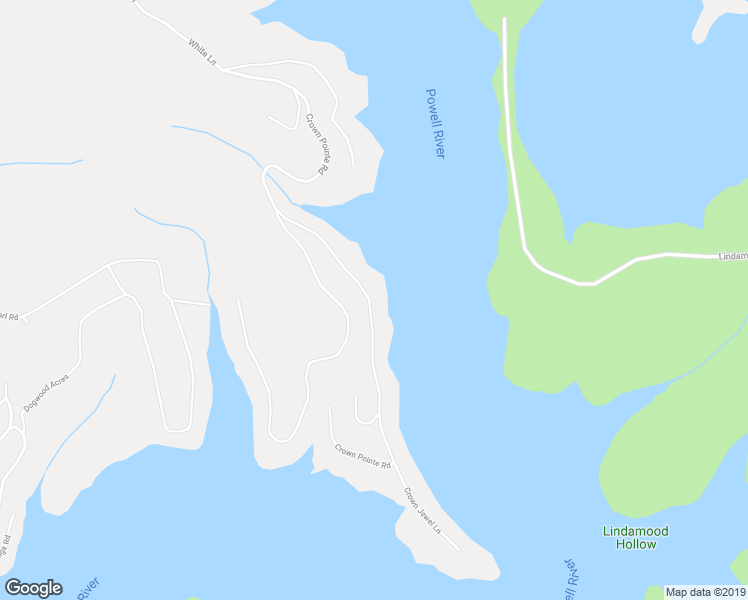 map of restaurants, bars, coffee shops, grocery stores, and more near 609 Crown Pointe Road in LaFollette