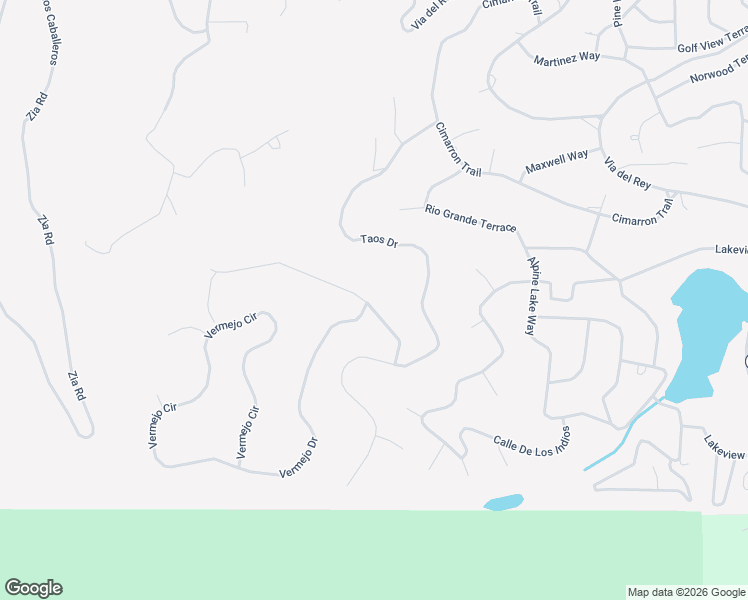 map of restaurants, bars, coffee shops, grocery stores, and more near 26 Rio Arriba Drive in Angel Fire