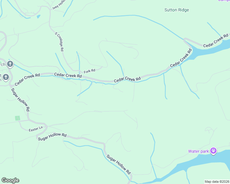 map of restaurants, bars, coffee shops, grocery stores, and more near 2906 Cedar Creek Road in LaFollette