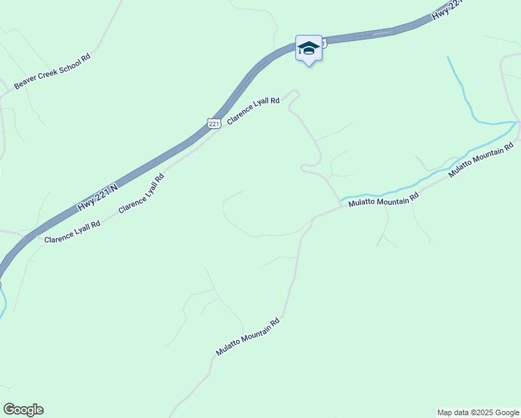 map of restaurants, bars, coffee shops, grocery stores, and more near 1872 Mulatto Mountain Road in West Jefferson