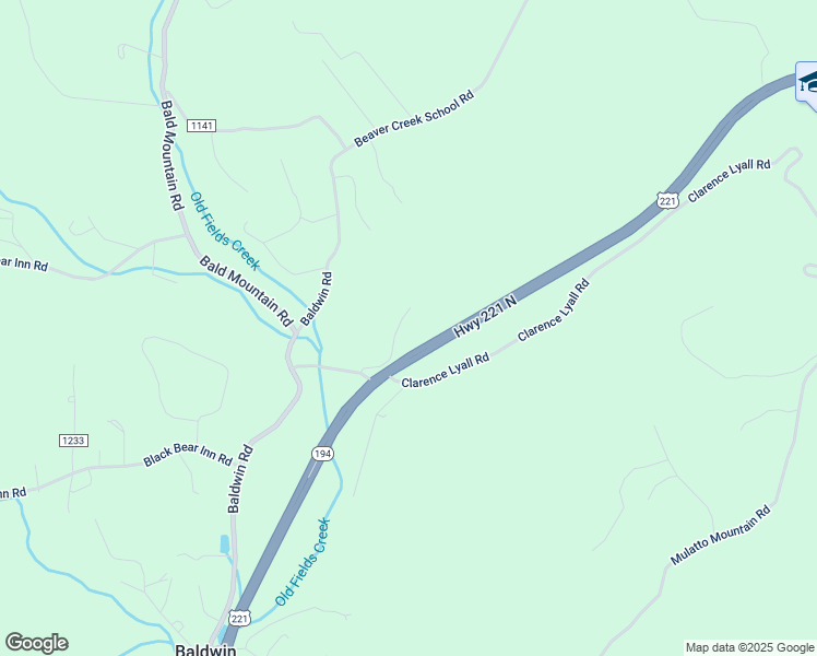 map of restaurants, bars, coffee shops, grocery stores, and more near 270 Calvin Goodman Road in West Jefferson