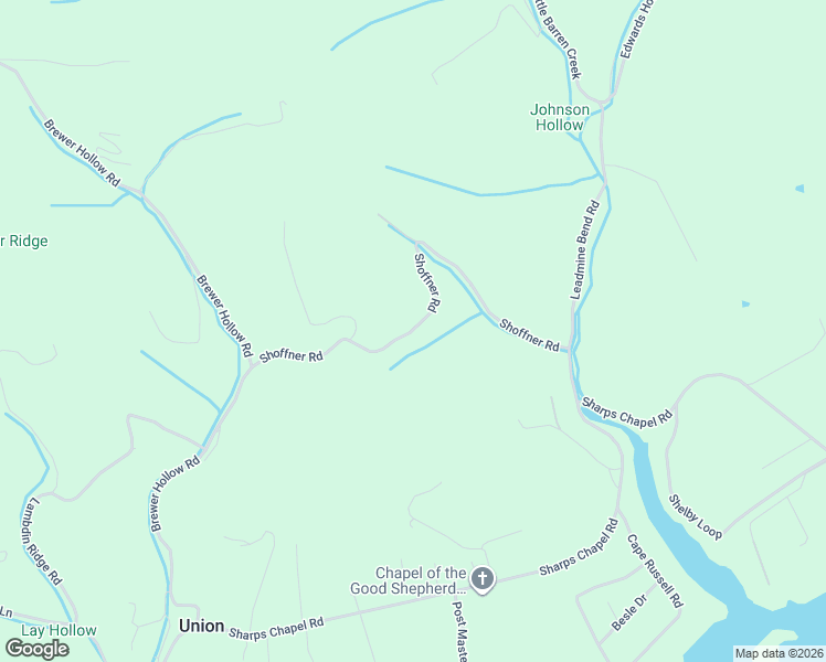 map of restaurants, bars, coffee shops, grocery stores, and more near 307 Shoffner Road in Sharps Chapel