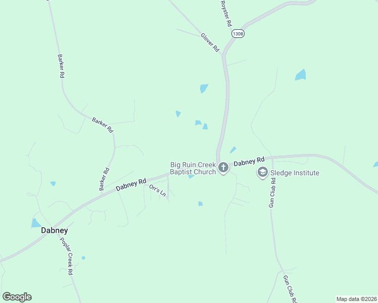 map of restaurants, bars, coffee shops, grocery stores, and more near 3262 Dabney Road in Henderson