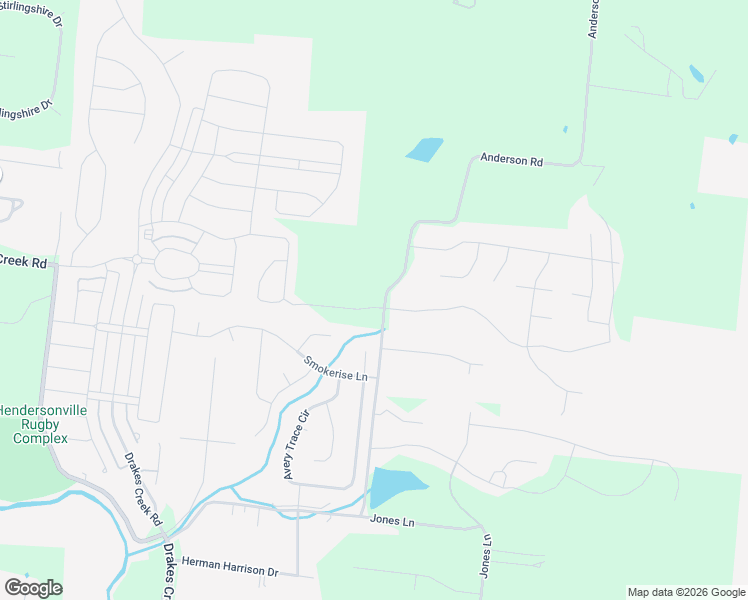 map of restaurants, bars, coffee shops, grocery stores, and more near 1423-1445 Anderson Road in Hendersonville