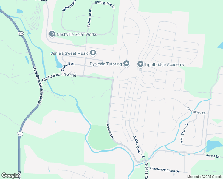 map of restaurants, bars, coffee shops, grocery stores, and more near 1765 Calendar Lane in Hendersonville