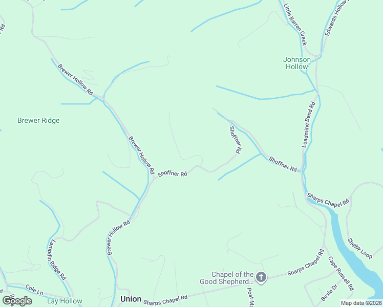 map of restaurants, bars, coffee shops, grocery stores, and more near 274 Shoffner Road in Sharps Chapel