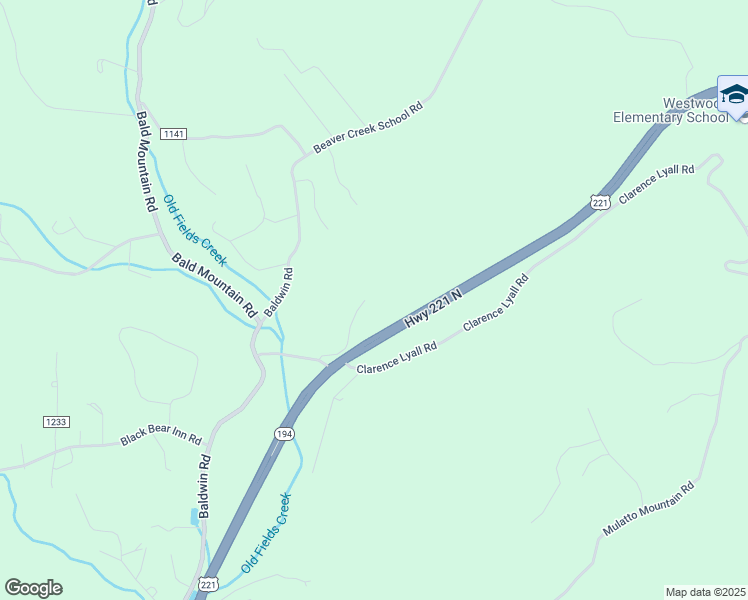 map of restaurants, bars, coffee shops, grocery stores, and more near 308 Calvin Goodman Road in West Jefferson