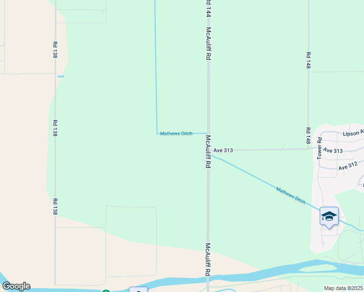 map of restaurants, bars, coffee shops, grocery stores, and more near 31283 Road 144 in Visalia