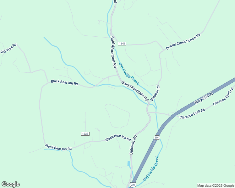 map of restaurants, bars, coffee shops, grocery stores, and more near 339 Bald Mountain Road in West Jefferson