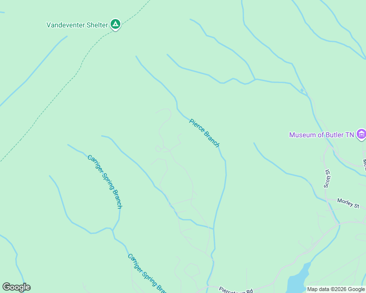 map of restaurants, bars, coffee shops, grocery stores, and more near Wilderness Dr in Butler
