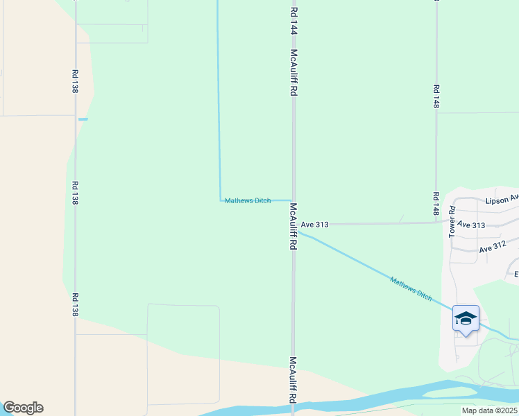 map of restaurants, bars, coffee shops, grocery stores, and more near 31283 Road 144 in Visalia