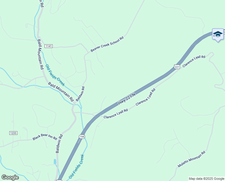 map of restaurants, bars, coffee shops, grocery stores, and more near 315 Calvin Goodman Road in West Jefferson