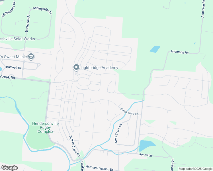 map of restaurants, bars, coffee shops, grocery stores, and more near 140 Picasso Circle in Hendersonville
