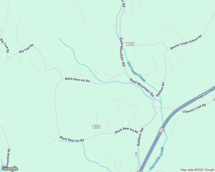 map of restaurants, bars, coffee shops, grocery stores, and more near 1688 Black Bear Inn Road in West Jefferson