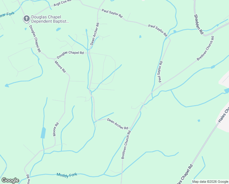 map of restaurants, bars, coffee shops, grocery stores, and more near 523 Dean Archer Road in Jonesborough