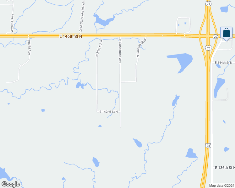 14220 North Sandstone Avenue, Skiatook OK Walk Score