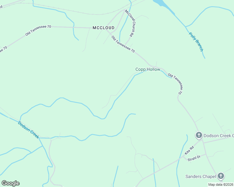 map of restaurants, bars, coffee shops, grocery stores, and more near 174 Cupp Hollow Rd in Rogersville