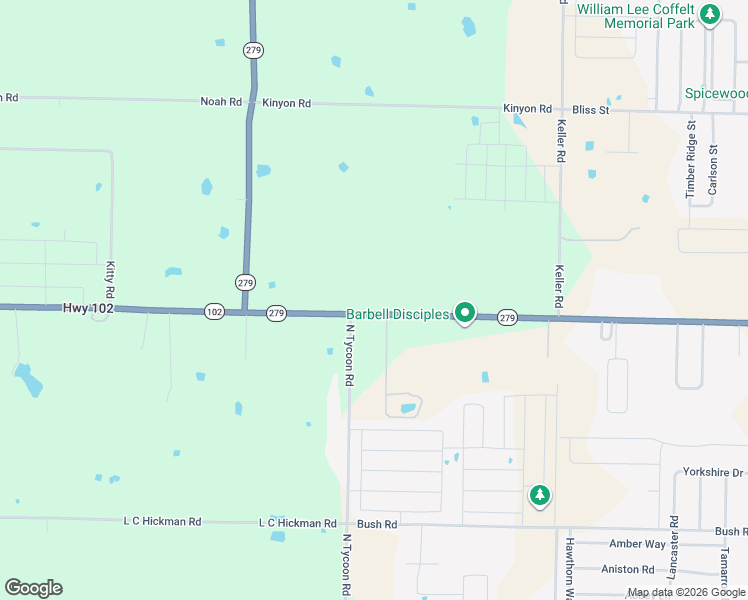 map of restaurants, bars, coffee shops, grocery stores, and more near 2260 West Centerton Boulevard in Centerton