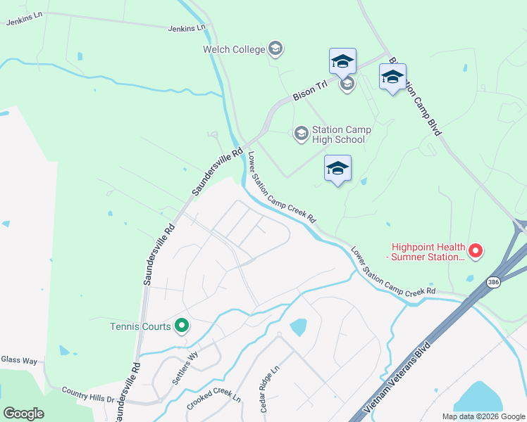 map of restaurants, bars, coffee shops, grocery stores, and more near 170 Annapolis Bend Circle in Hendersonville