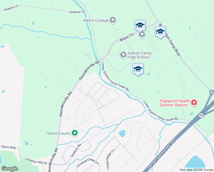 map of restaurants, bars, coffee shops, grocery stores, and more near 170 Annapolis Bend Circle in Hendersonville
