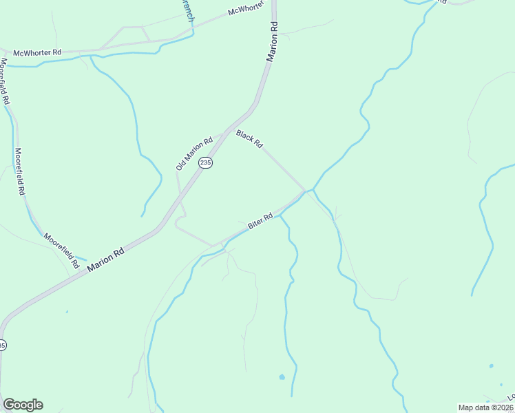 map of restaurants, bars, coffee shops, grocery stores, and more near 1191 Biter Road in Cunningham