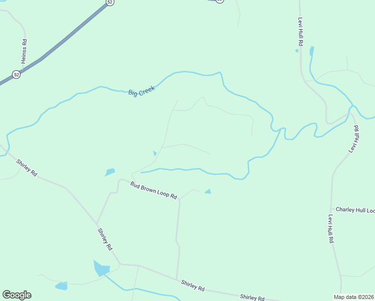 map of restaurants, bars, coffee shops, grocery stores, and more near 116 Cave Branch Road in Allardt