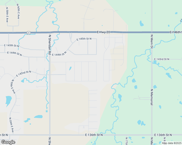 map of restaurants, bars, coffee shops, grocery stores, and more near 14207 North 72nd East Avenue in Collinsville
