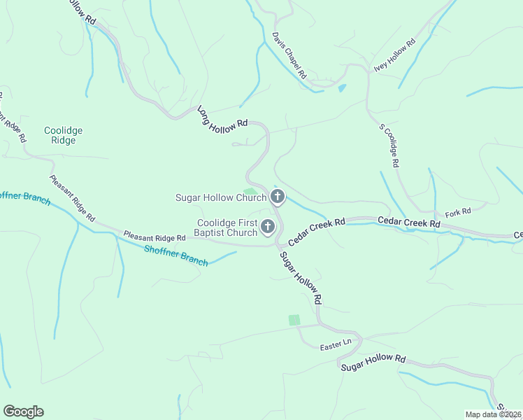 map of restaurants, bars, coffee shops, grocery stores, and more near 2448 Long Hollow Road in LaFollette