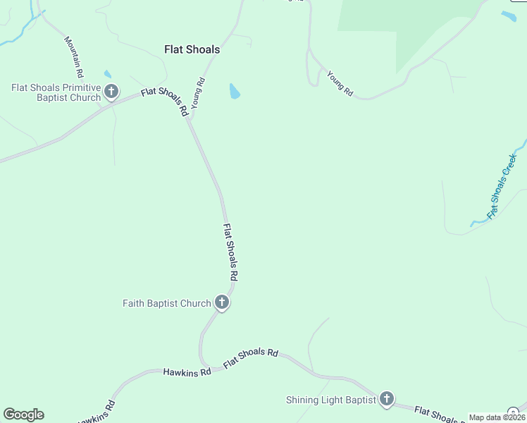 map of restaurants, bars, coffee shops, grocery stores, and more near 4037 Flat Shoals Road in Germanton