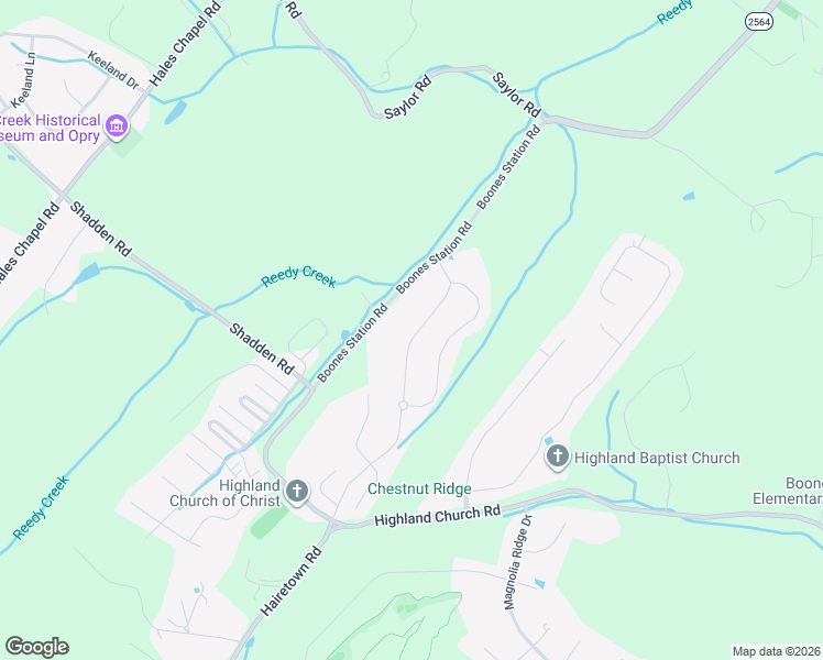 map of restaurants, bars, coffee shops, grocery stores, and more near 145 State Highway 2564 in Johnson City