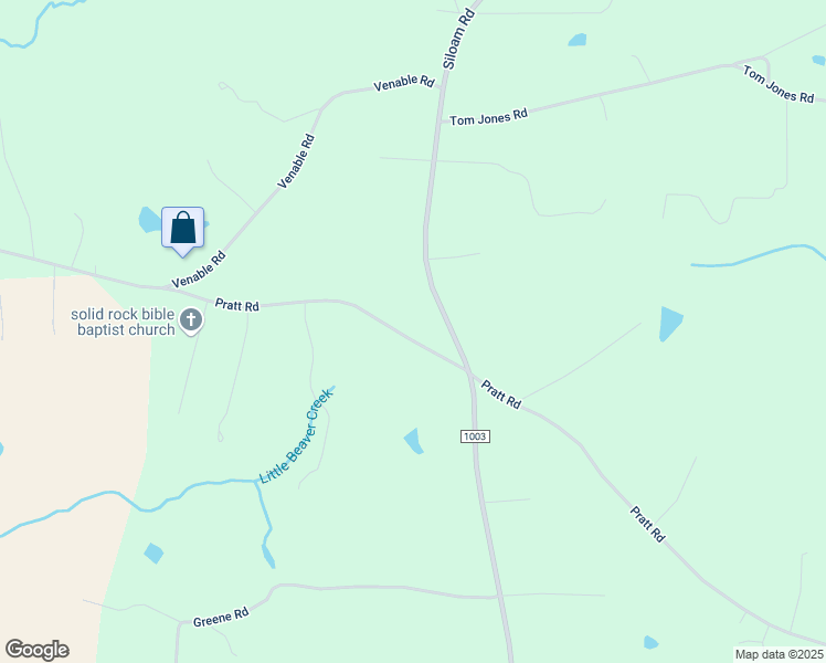 map of restaurants, bars, coffee shops, grocery stores, and more near 705 Pratt Road in Dobson
