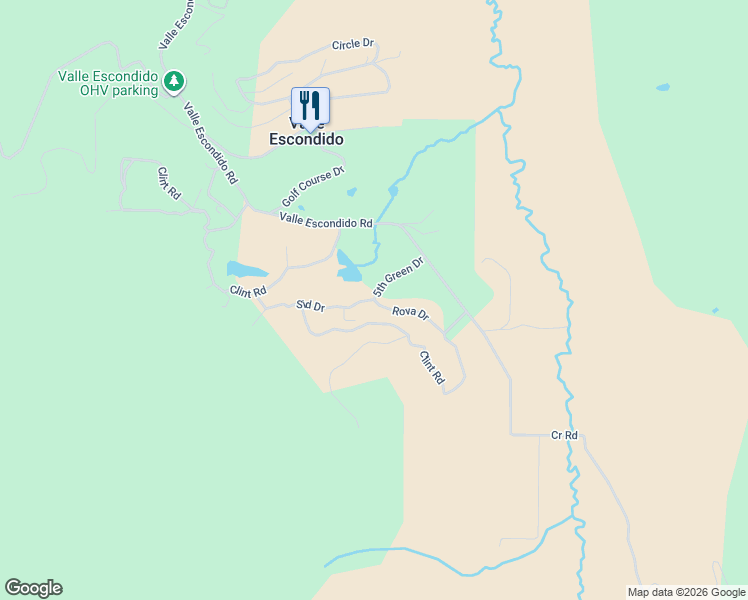 map of restaurants, bars, coffee shops, grocery stores, and more near 25 Rova Drive in Taos