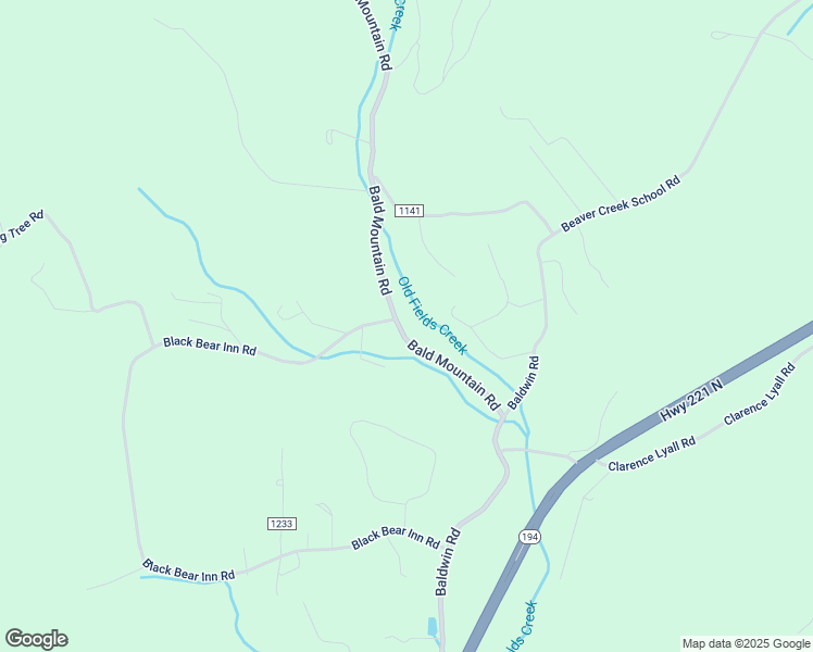 map of restaurants, bars, coffee shops, grocery stores, and more near 400 Bald Mountain Road in West Jefferson