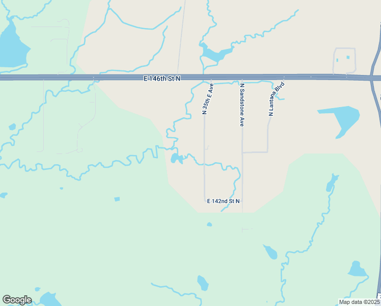 map of restaurants, bars, coffee shops, grocery stores, and more near 14302 North 35th East Avenue in Skiatook