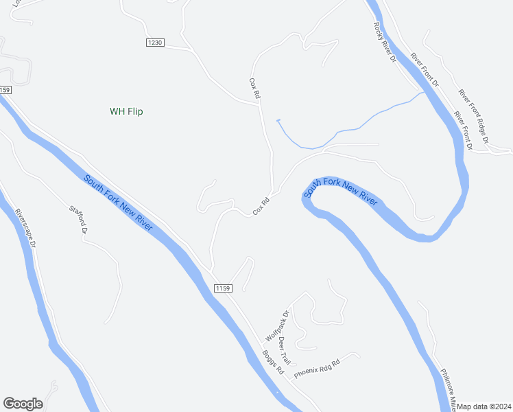 map of restaurants, bars, coffee shops, grocery stores, and more near 3430 Cox Road in West Jefferson